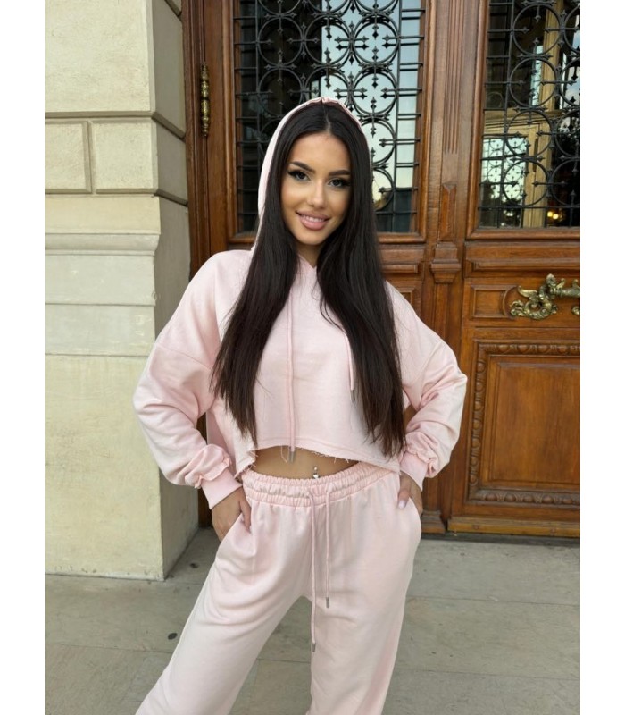 Trening bumbac cu gluga TRG223