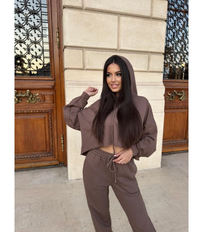 Trening bumbac cu gluga TRG223