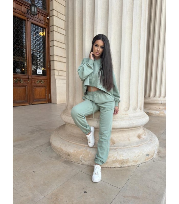 Trening bumbac cu gluga TRG223